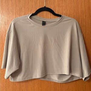 SHEIN Gray Crop Top